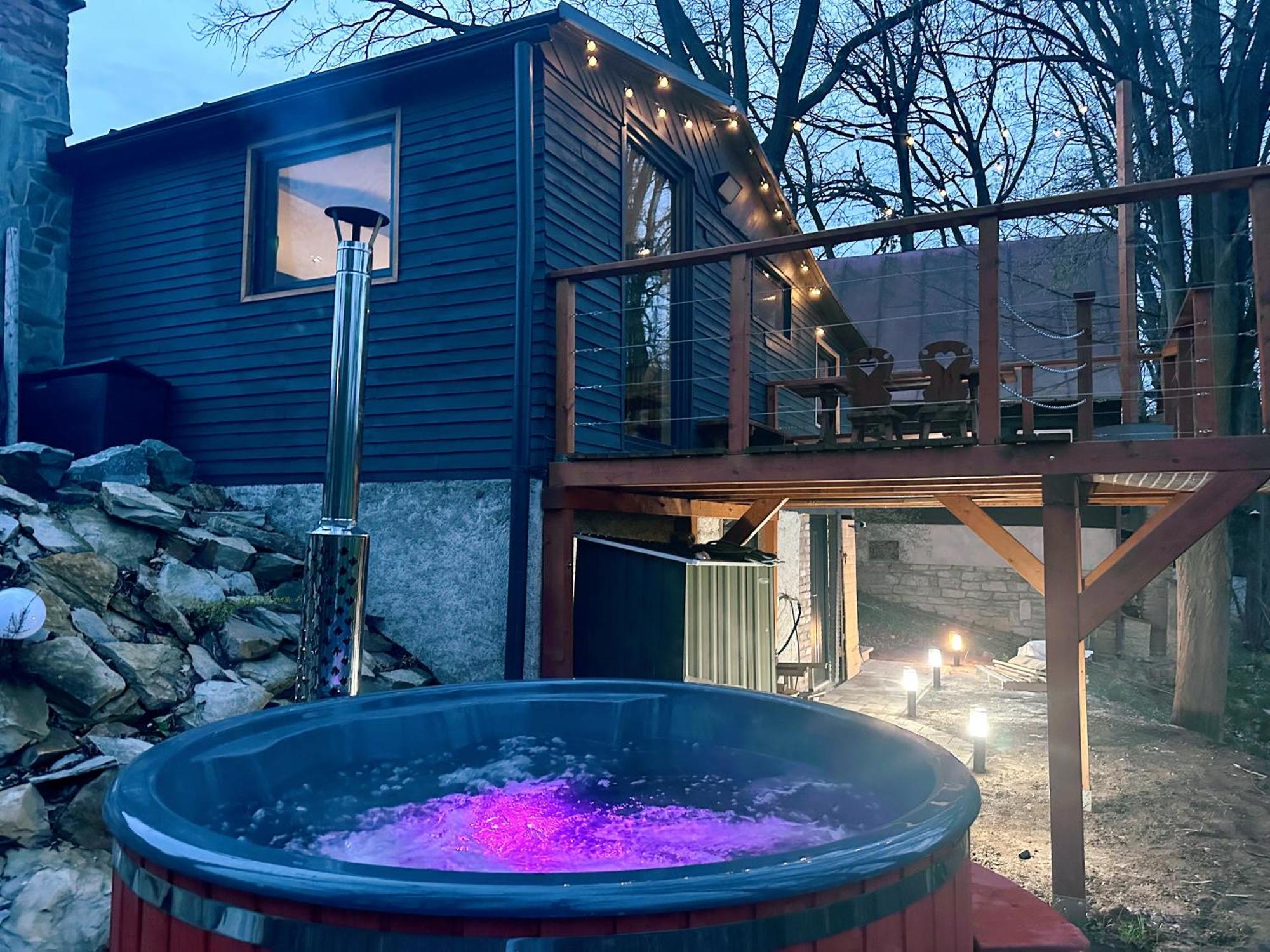 Wellness Chata Hideaway Se Saunou Třebechovice pod Orebem Buitenkant foto